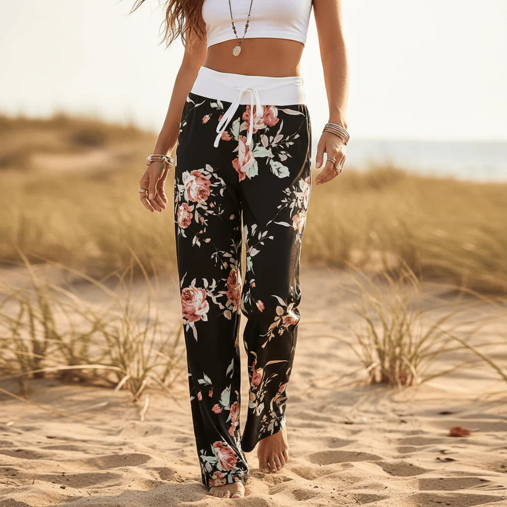 Black Floral / 3XL